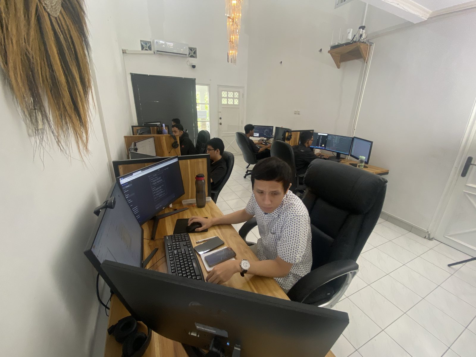 Doodex team in session — architecture review