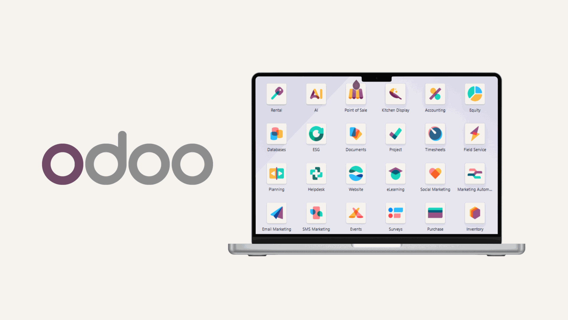 Odoo’s all-in-one ERP platform Odoo’s all-in-one ERP platform