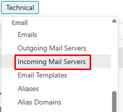 Configure Incoming Emails
