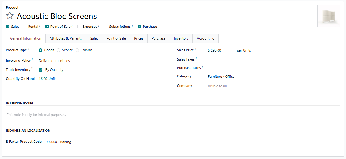 Stock Sheet in Odoo Inventory App Stock Sheet in Odoo Inventory App