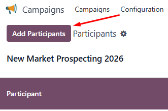 Add Participants & Members