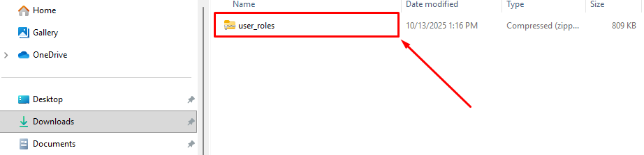 Download the User Roles module file