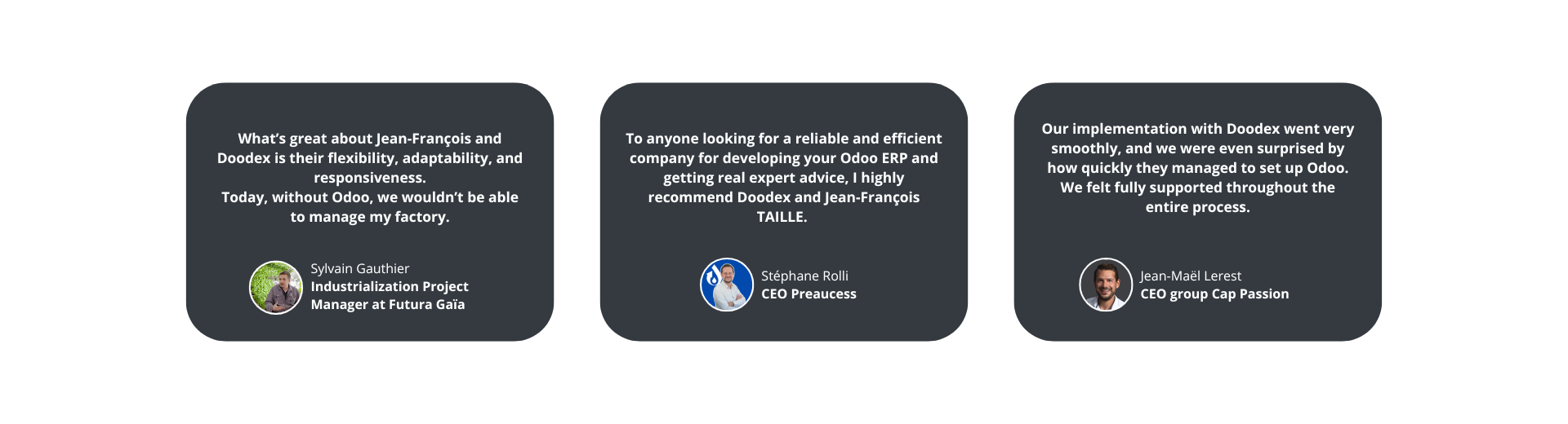 Doodex Testimonials Doodex Testimonials